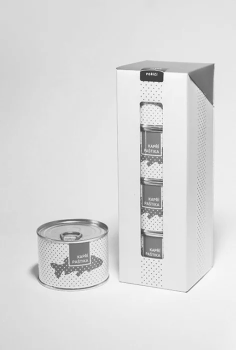 Farma Poříčí Kapří paštika - Dárkové balení 4 x 190 g